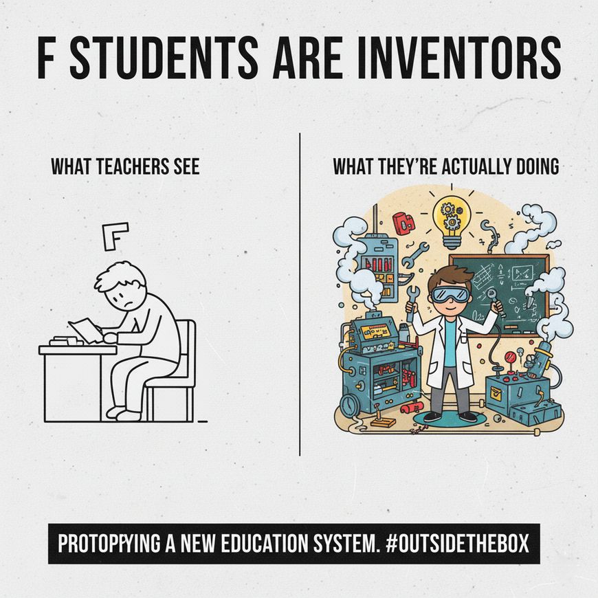 F Students Are Inventors Meme