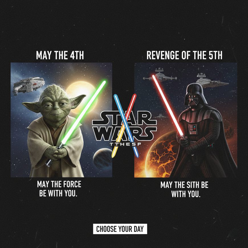 May the 4th Star Wars Meme