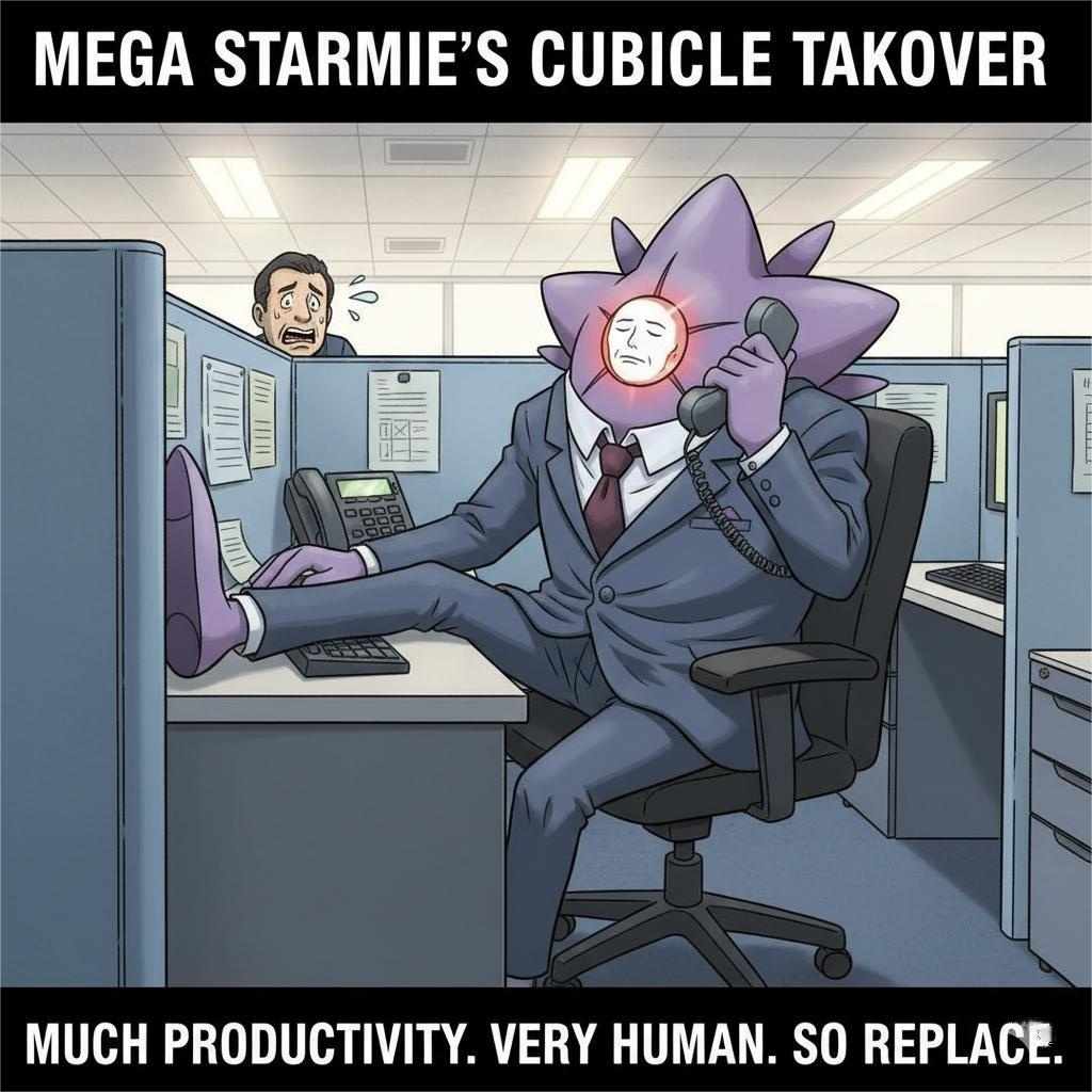 Mega Starmie Memes example 3