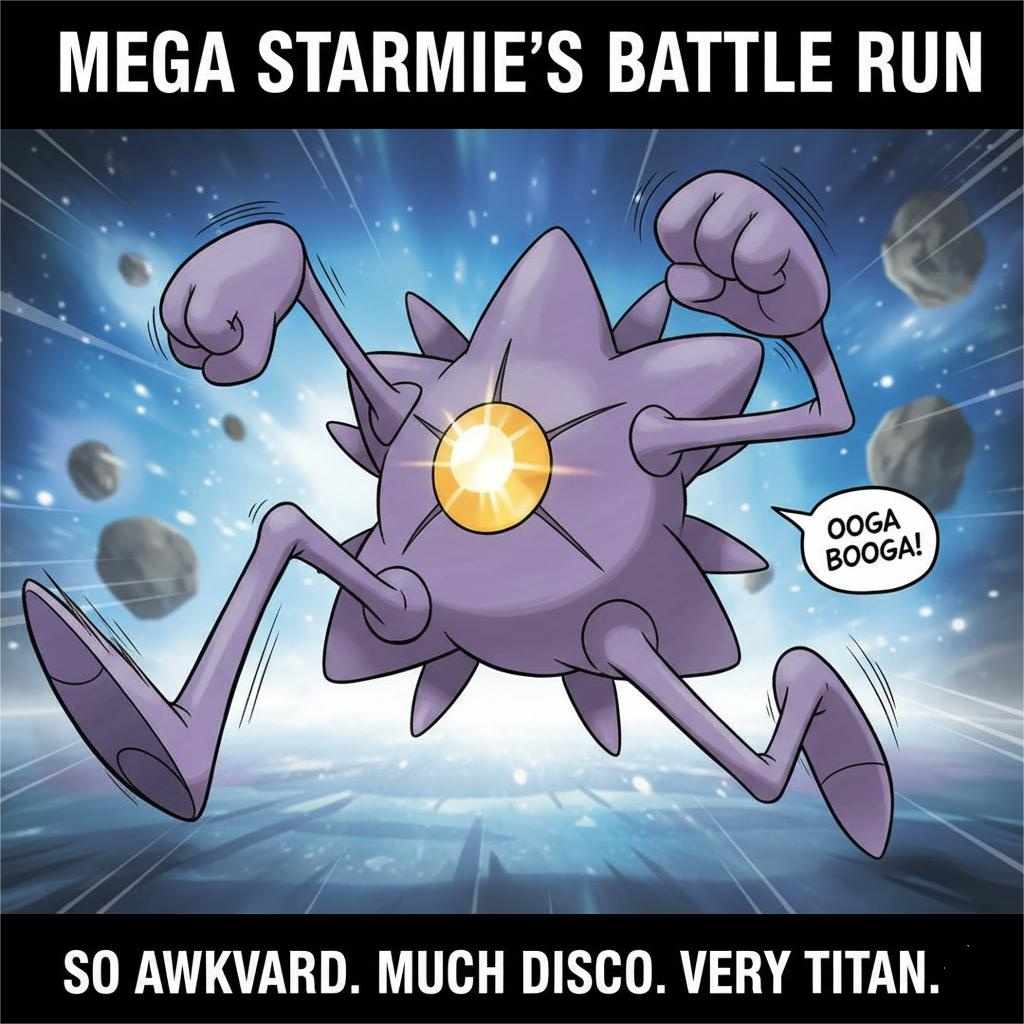 Mega Starmie Memes example 4