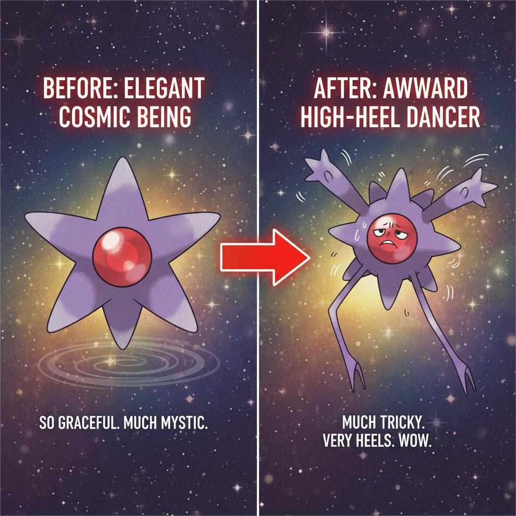 Mega Starmie Memes example 5