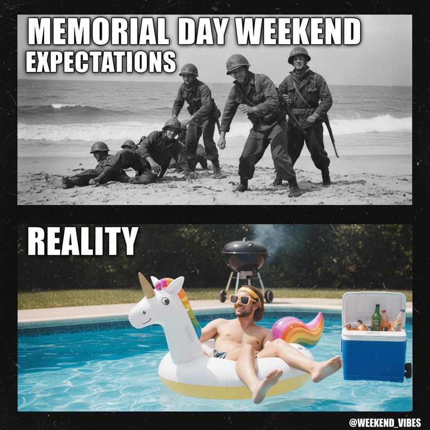 Memorial Day Weekend Meme