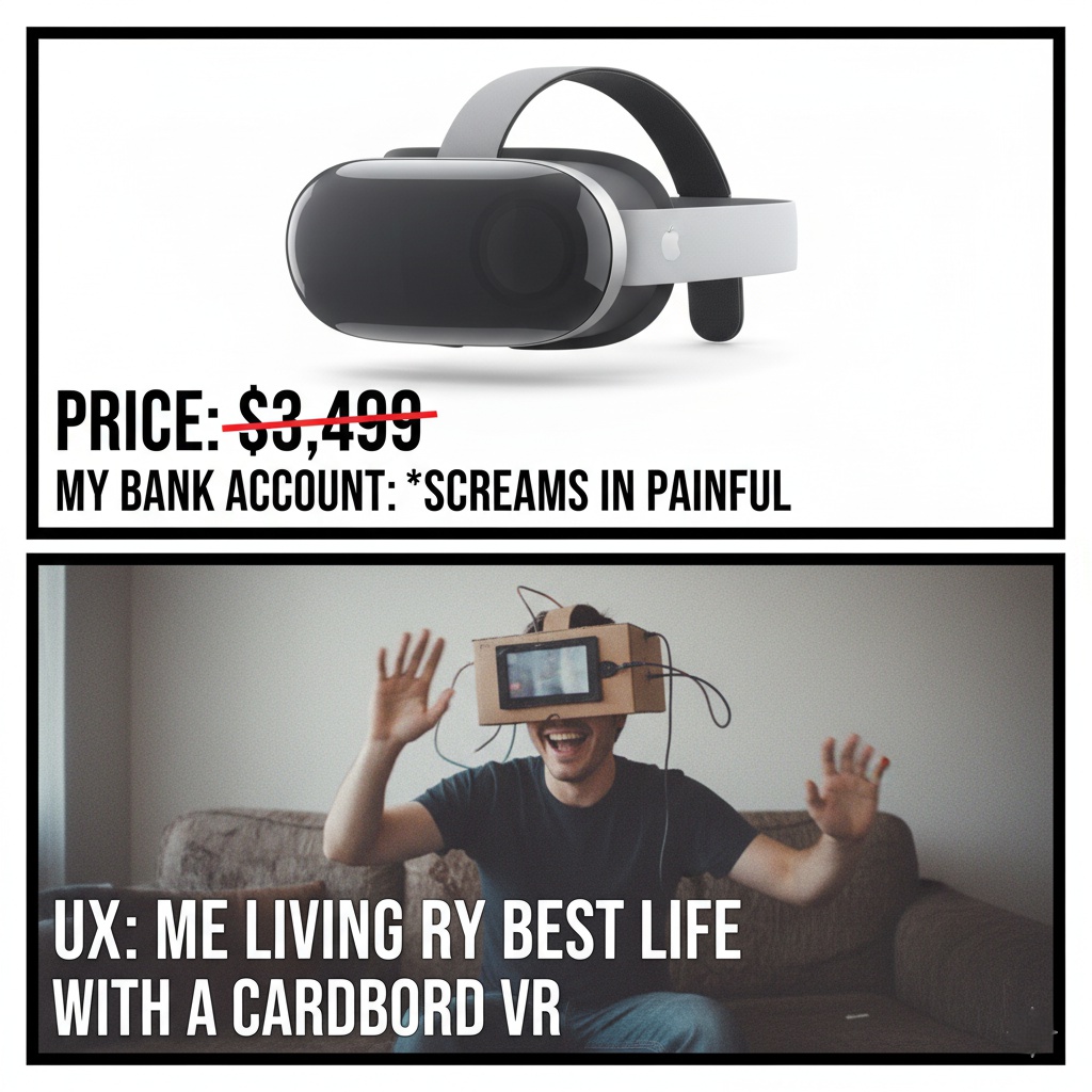Vision Pro Price UX Memes