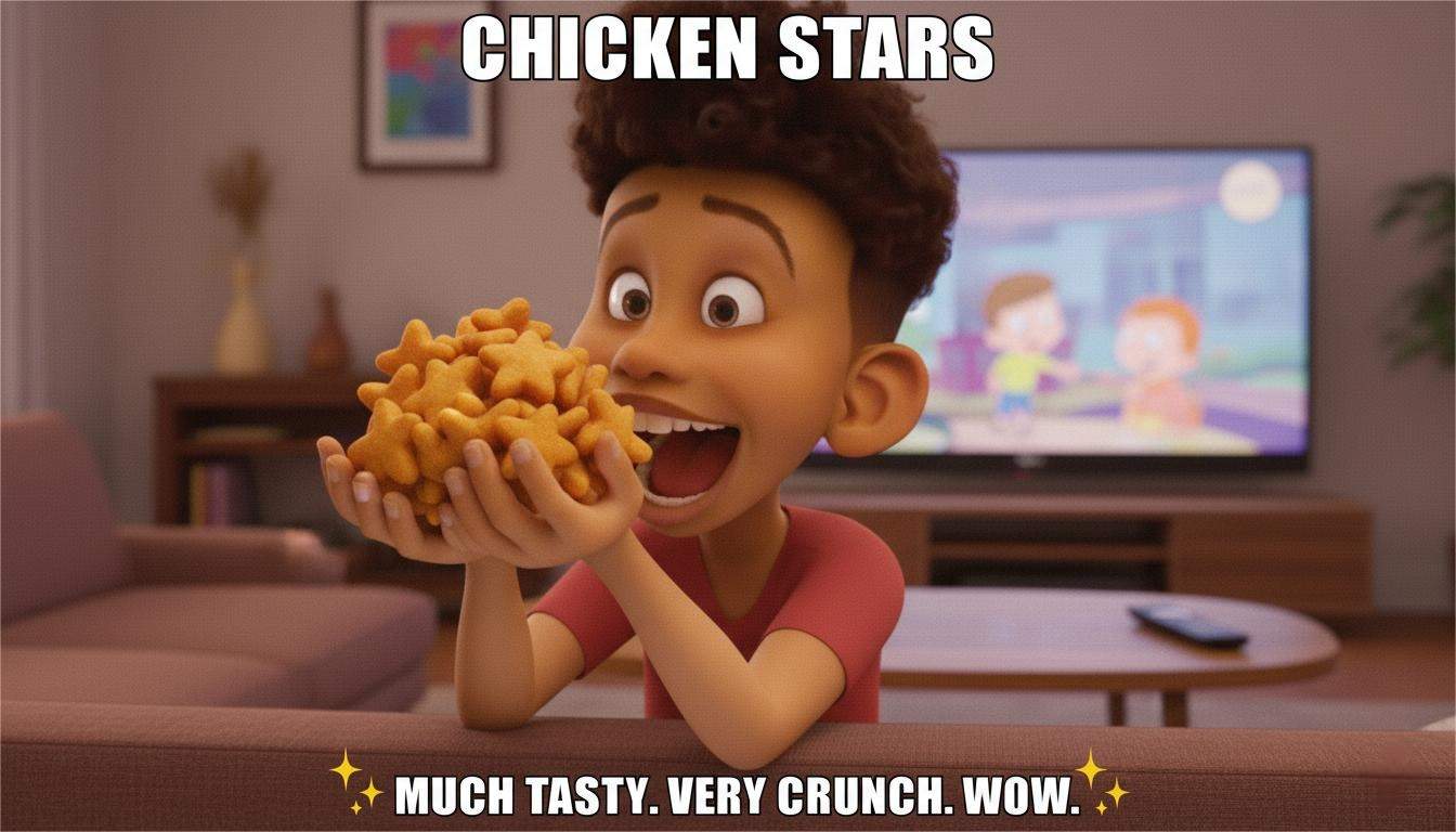 Chicken Stars Meme example 3