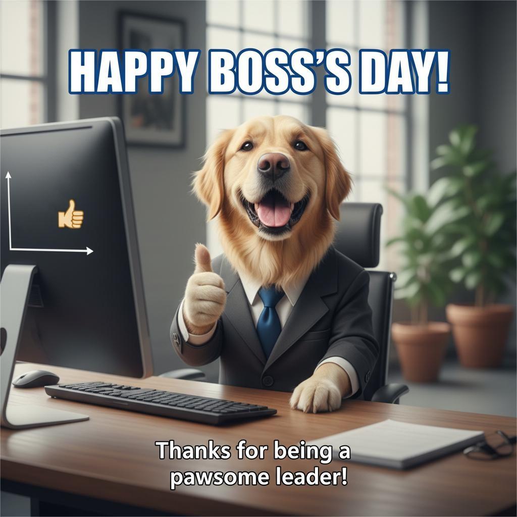 Happy Boss's Day Meme example 5