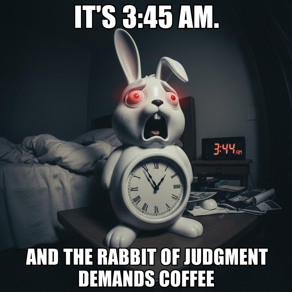 Rabbit Clock Meme Generator